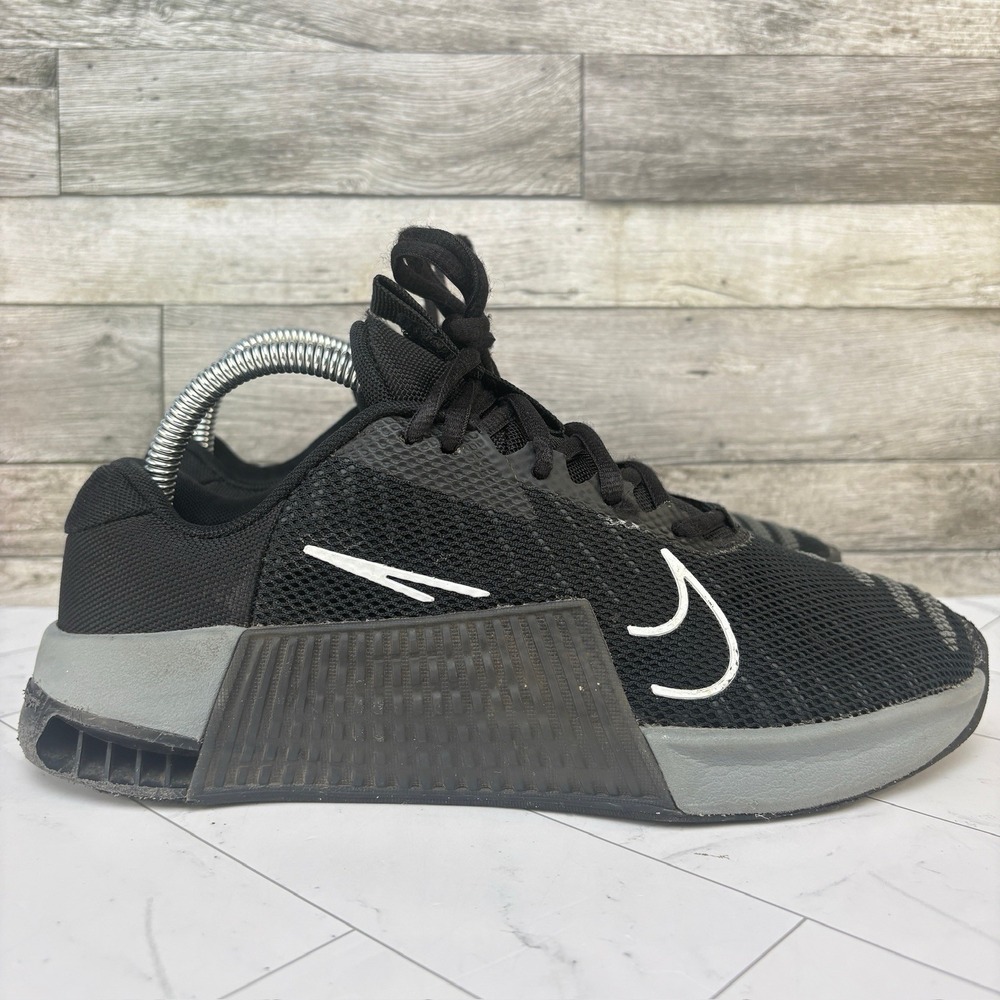 Nike Metcon 9 - Women's 6.5 - Black Grey Women Cross Training Shoes DZ2537-001